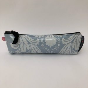 victorian baroque, dusty blue