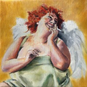 Portrait 20x20 cm