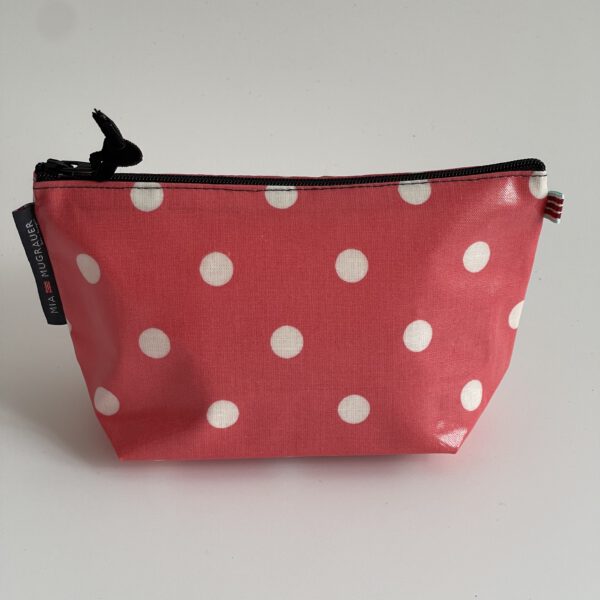 dots big, warm coral