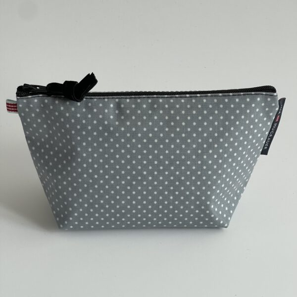 dots small, dusty blue