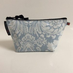 victorian baroque, dusty blue